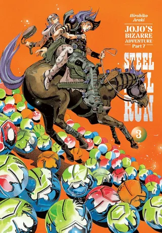 Cover of JoJo's Bizarre Adventure: Part 7-Steel Ball Run volume 5, English edition