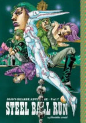 Cover of JoJo's Bizarre Adventure: Part 7-Steel Ball Run volume 17, English edition