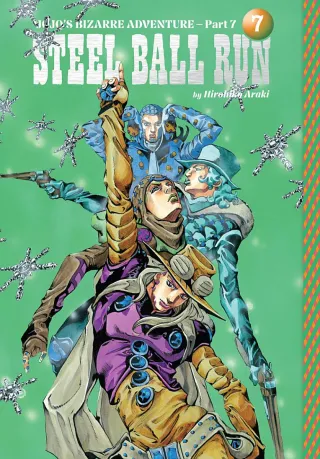 Cover of JoJo's Bizarre Adventure: Part 7-Steel Ball Run volume 13, English edition