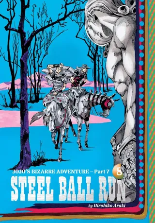 Cover of JoJo's Bizarre Adventure: Part 7-Steel Ball Run volume 16, English edition