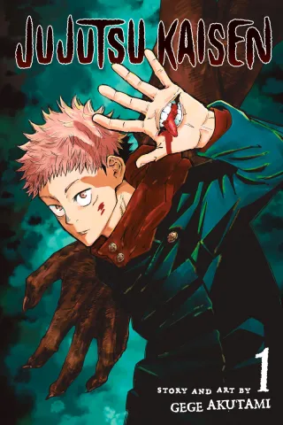 Cover of Jujutsu Kaisen volume 1, English edition