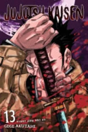 Cover of Jujutsu Kaisen volume 13, English edition