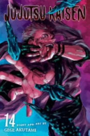 Cover of Jujutsu Kaisen volume 14, English edition