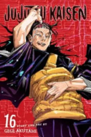 Cover of Jujutsu Kaisen volume 16, English edition