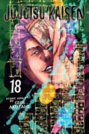 Cover of Jujutsu Kaisen volume 18, English edition