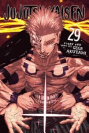 Cover of Jujutsu Kaisen volume 29, English edition