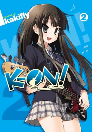 Cover of K-On! volume 2, English edition