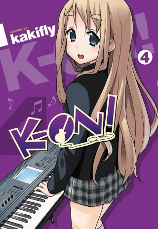 Cover of K-On! volume 4, English edition