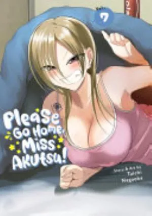 Cover of Please Go Home, Miss Akutsu! volume 7, English edition