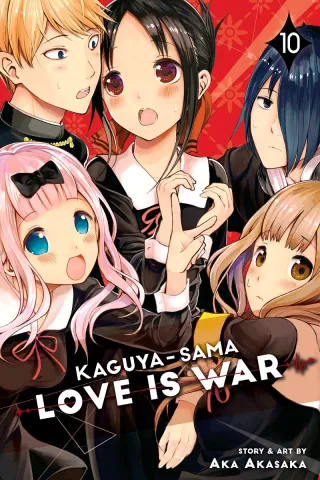 Cover of Kaguya-sama: Love is War volume 10, English edition