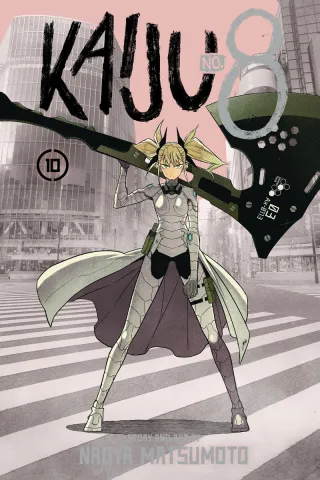 Cover of Kaiju No.8 volume 10, English edition