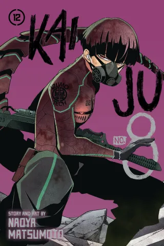 Cover of Kaiju No.8 volume 12, English edition