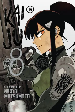 Cover of Kaiju No.8 volume 15, English edition