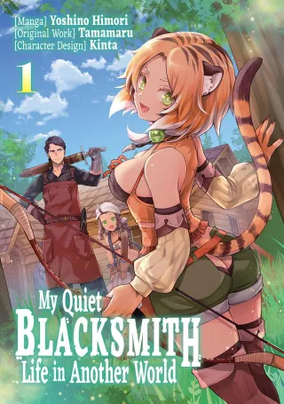 Cover of My Quiet Blacksmith Life in Another World volume 1, English edition