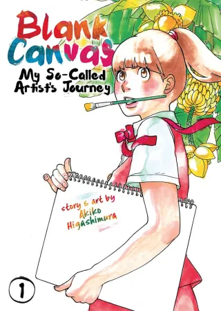 Cover of Blank Canvas: My So-Called Artist's Journey volume 1, English edition