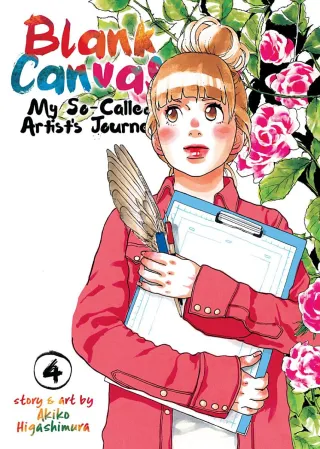 Cover of Blank Canvas: My So-Called Artist's Journey volume 4, English edition