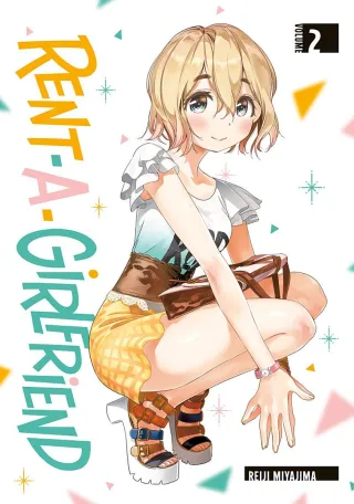Cover of Rent-A-Girlfriend volume 2, English edition