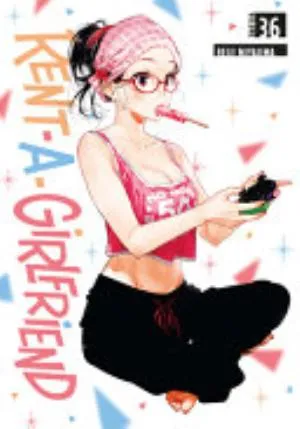Cover of Rent-A-Girlfriend volume 36, English edition