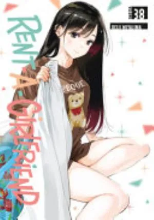 Cover of Rent-A-Girlfriend volume 38, English edition