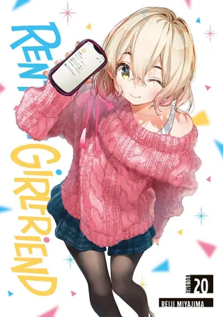 Cover of Rent-A-Girlfriend volume 20, English edition