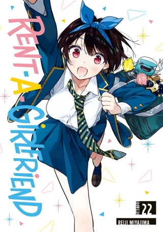 Cover of Rent-A-Girlfriend volume 22, English edition