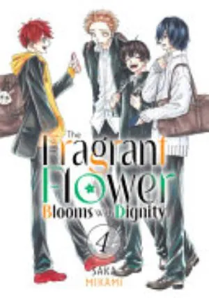 Cover of The Fragrant Flower Blooms With Dignity volume 4, English edition