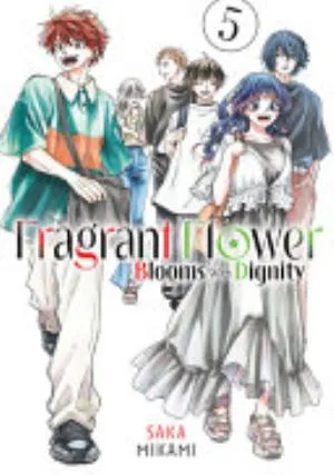 Cover of The Fragrant Flower Blooms With Dignity volume 5, English edition