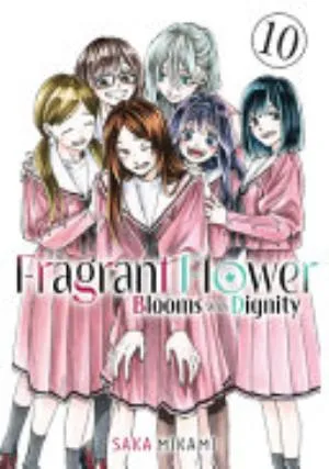 Cover of The Fragrant Flower Blooms With Dignity volume 10, English edition