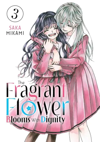 Cover of The Fragrant Flower Blooms With Dignity volume 3, English edition