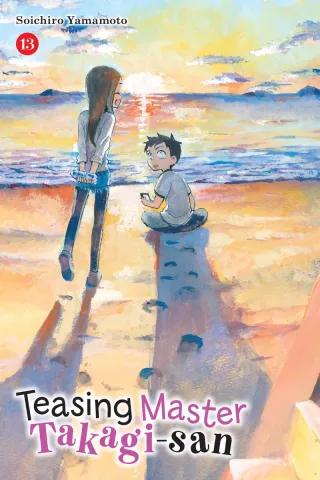 Cover of Teasing Master Takagi-san volume 13, English edition