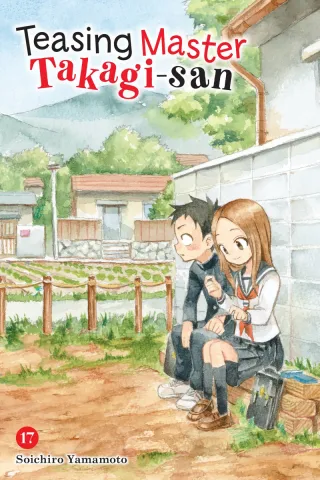 Cover of Teasing Master Takagi-san volume 17, English edition