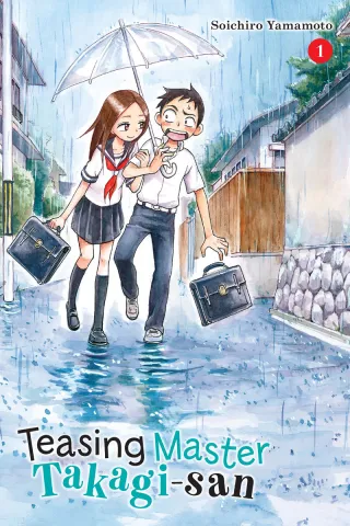 Cover of Teasing Master Takagi-san volume 1, English edition