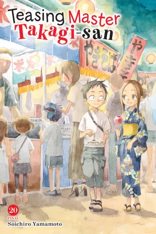 Cover of Teasing Master Takagi-san volume 20, English edition