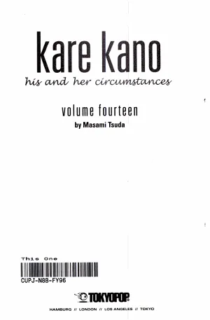 Cover of Kare Kano: His and Her Circumstances volume 14, English edition