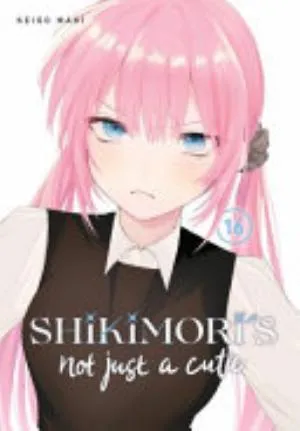 Cover of Shikimori's Not Just a Cutie volume 16, English edition