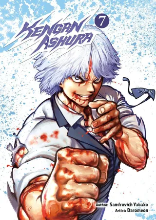 Cover of Kengan Ashura volume 7, English edition