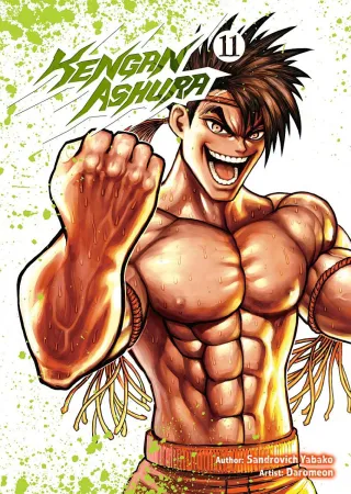 Cover of Kengan Ashura volume 11, English edition