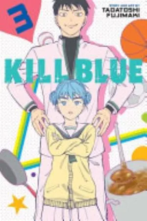 Cover of Kill Blue volume 3, English edition