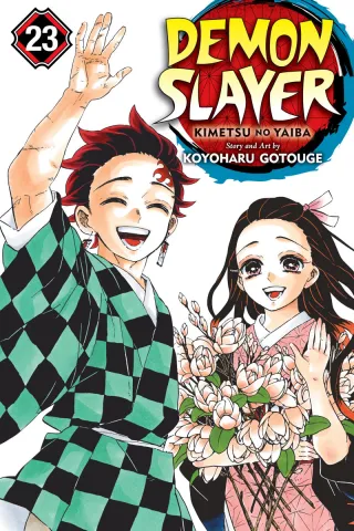 Cover of Demon Slayer: Kimetsu no Yaiba volume 23, English edition