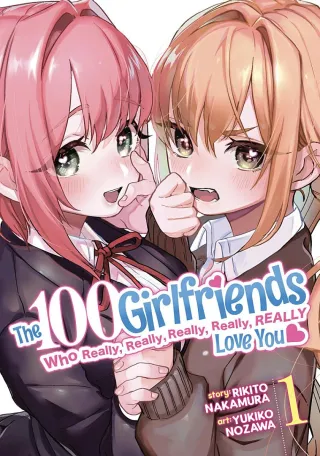 Cover of The 100 Girlfriends Who Really, Really, Really, Really, Really Love You volume 1, English edition