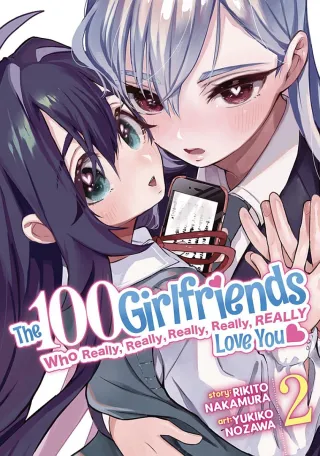 Cover of The 100 Girlfriends Who Really, Really, Really, Really, Really Love You volume 2, English edition