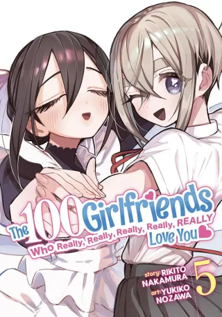 Cover of The 100 Girlfriends Who Really, Really, Really, Really, Really Love You volume 5, English edition