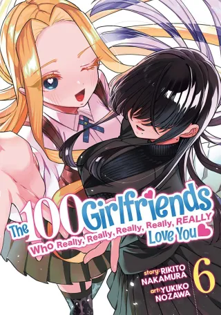 Cover of The 100 Girlfriends Who Really, Really, Really, Really, Really Love You volume 6, English edition
