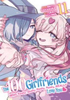 Cover of The 100 Girlfriends Who Really, Really, Really, Really, Really Love You volume 11, English edition