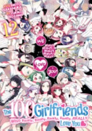 Cover of The 100 Girlfriends Who Really, Really, Really, Really, Really Love You volume 12, English edition