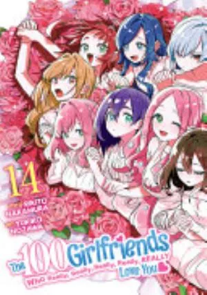 Cover of The 100 Girlfriends Who Really, Really, Really, Really, Really Love You volume 14, English edition