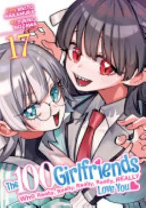Cover of The 100 Girlfriends Who Really, Really, Really, Really, Really Love You volume 17, English edition