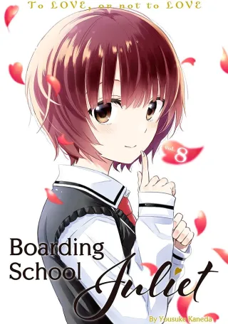 Cover of Boarding School Juliet volume 8, English edition