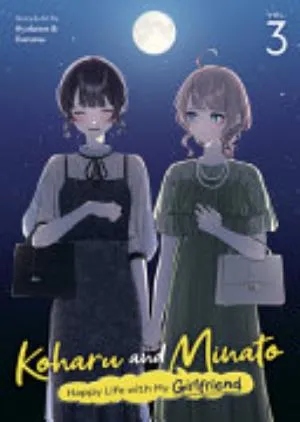 Cover of Koharu and Minato: Happy Life with My Girlfriend volume 3, English edition