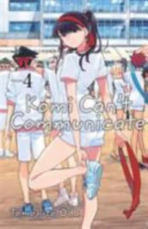 Cover of Komi Can't Communicate volume 4, English edition